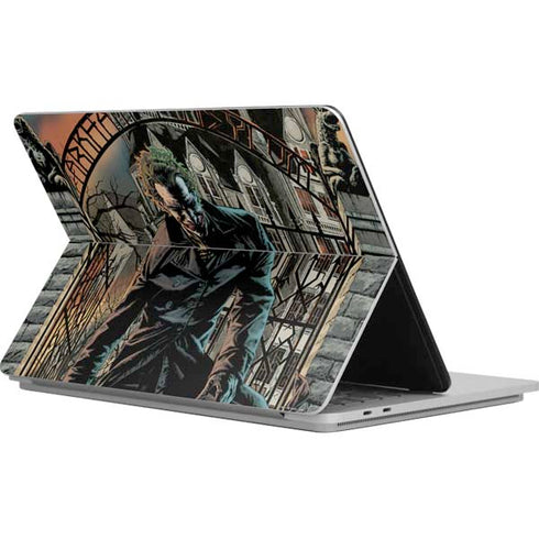 DC Comics The Joker Walking Dark Grounds Comic Art By Lee Bermejo Surface Laptop Studio Skin
